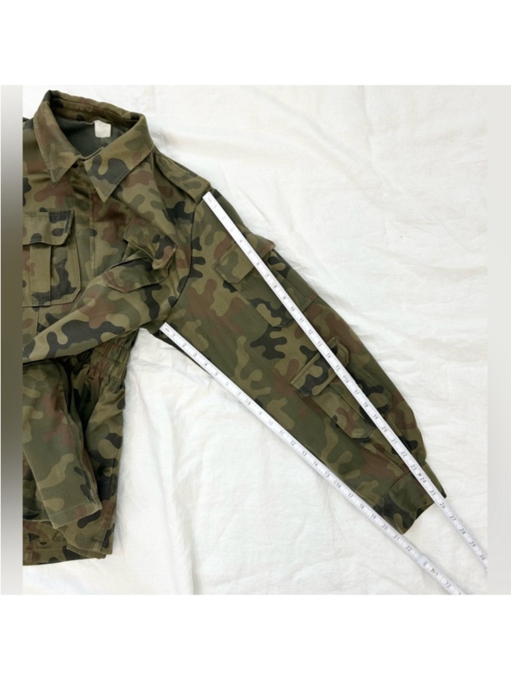 Vintage Kama Mens Green Military Camouflage Field Jacket - Picture 5 of 11